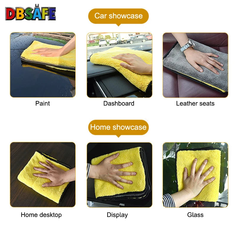 Microfiber towel details