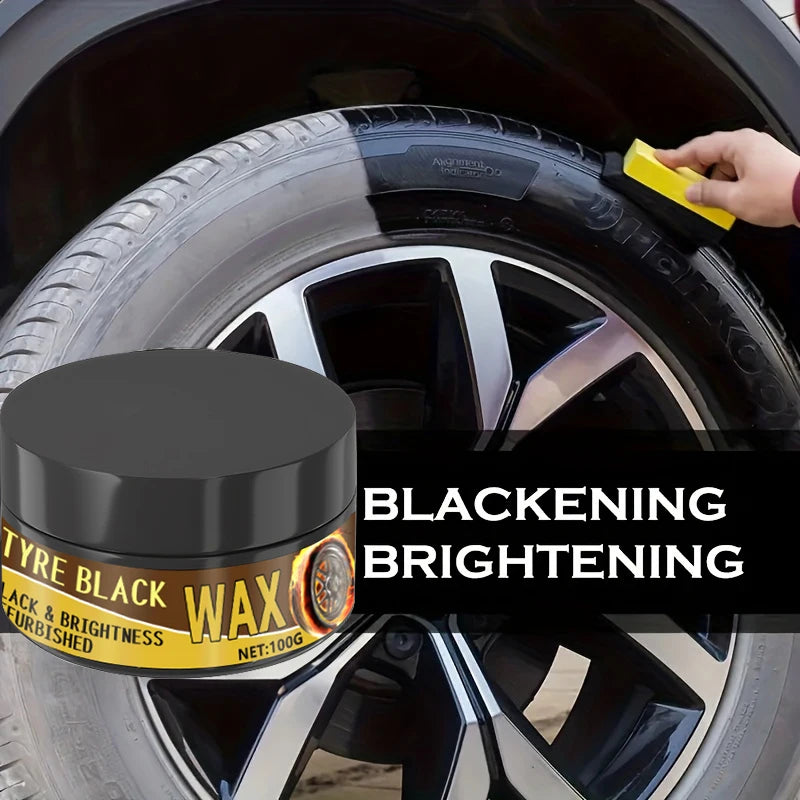 Tire shine paste