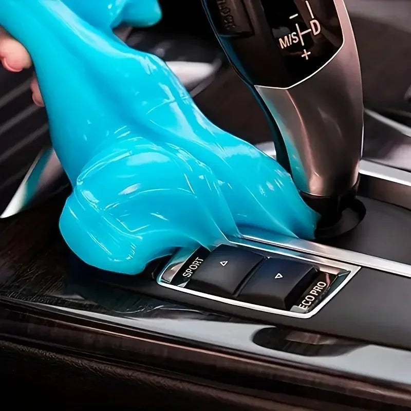 Cleaning gel included in kit