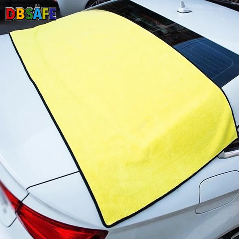 Microfiber towels included in kit