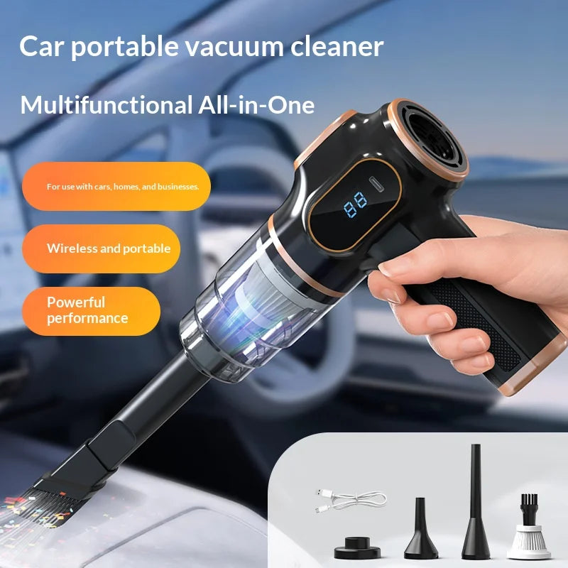 Cordless handheld car vacuum